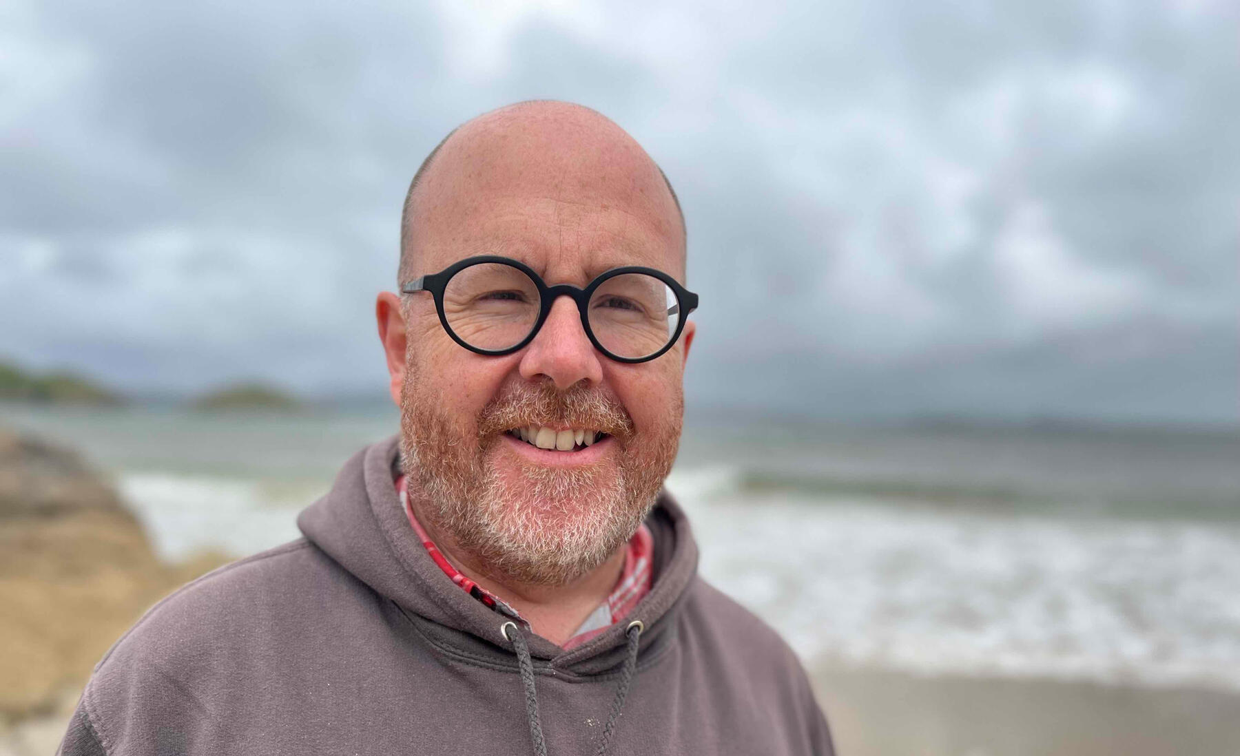 James Jefferies on a Donegal Beach